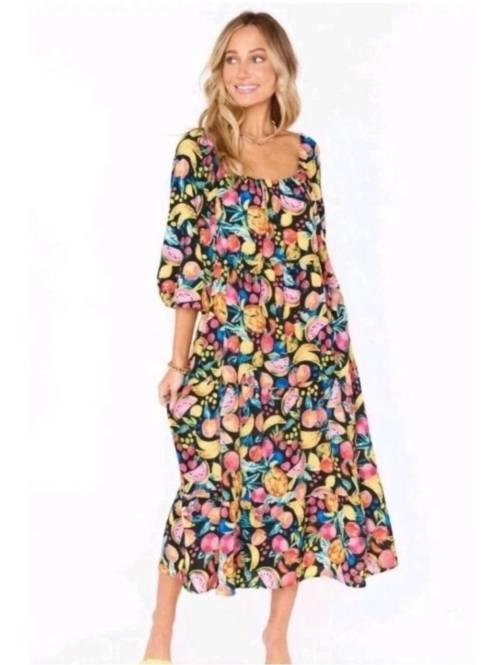 Show Me Your Mumu Fruity Tango midi dress